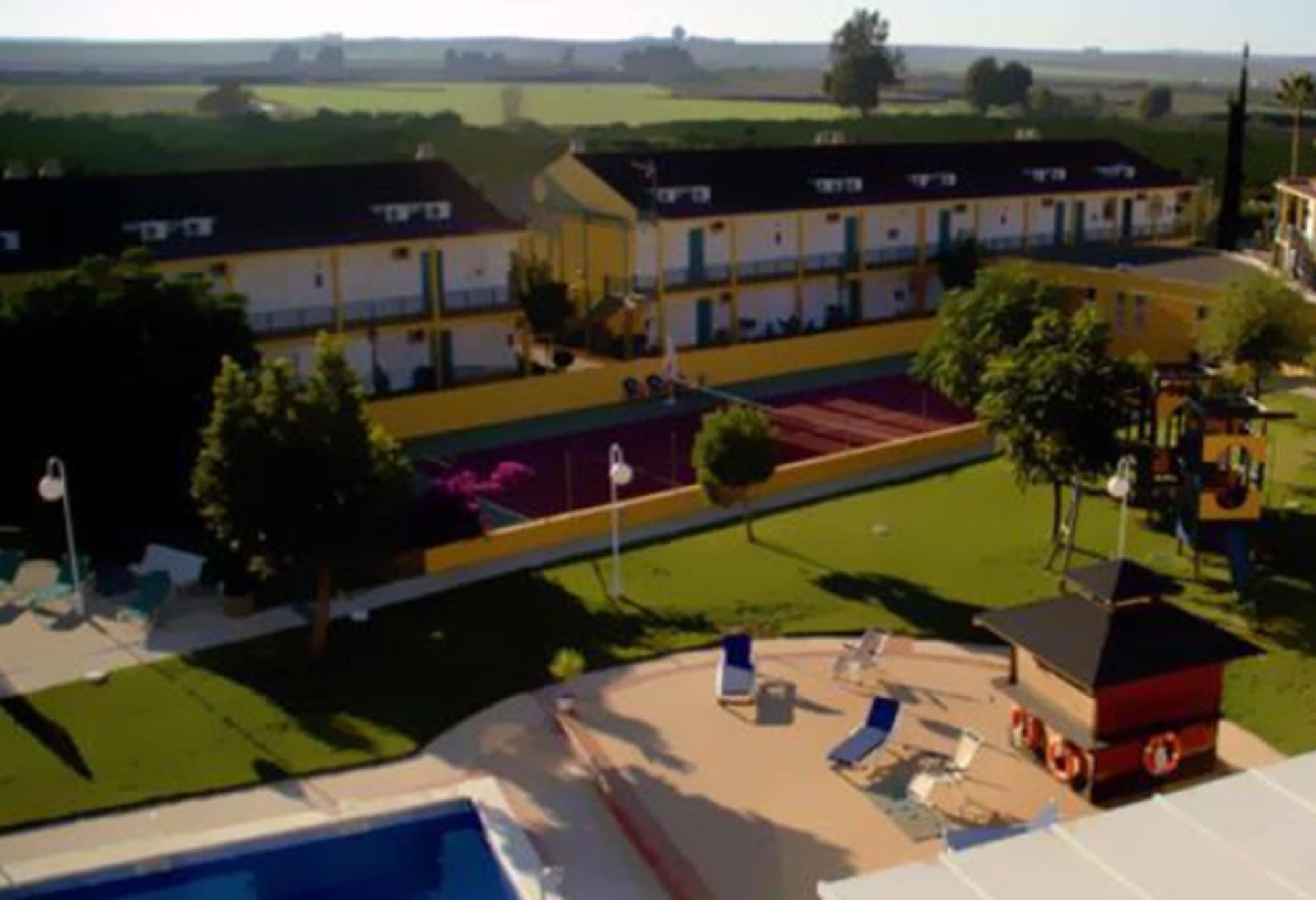 Hotel JM Jardin de la Reina Guillena Exterior foto